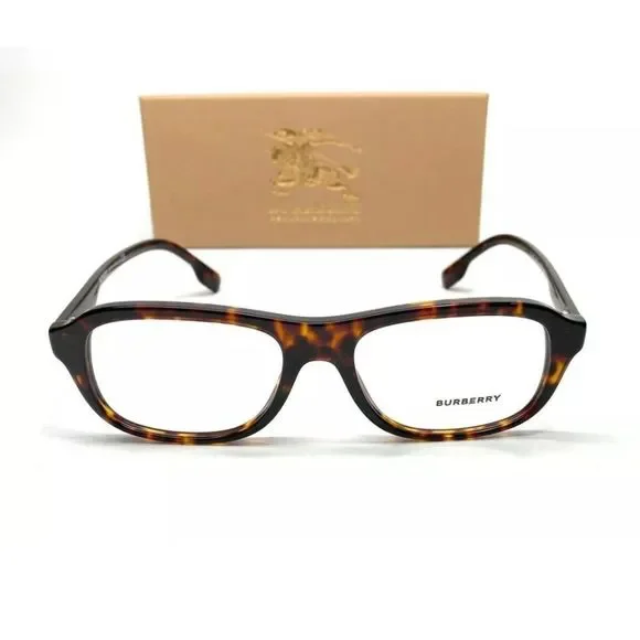 Burberry Men's Dark Havana Eyeglasses!